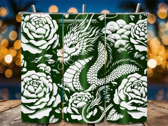 Floral Dragon Japanese Art – A Hands-On Design Review