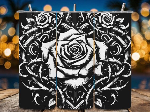 Gothic Rose Thorn: Graphics for Crafts